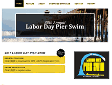 Tablet Screenshot of labordaypierswim.com